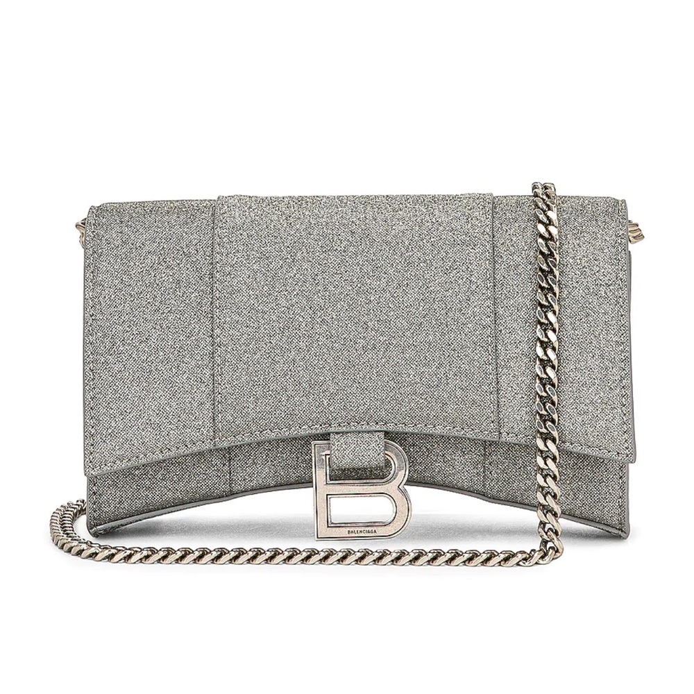 Balenciaga Hourglass Wallet on Chain Bag